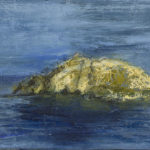 Solitaire - 2020 - huile sur toile - 40 x 80